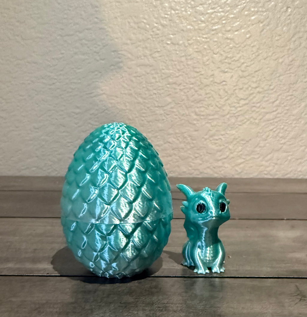 Mini Dragon Egg With Baby Dinosaur