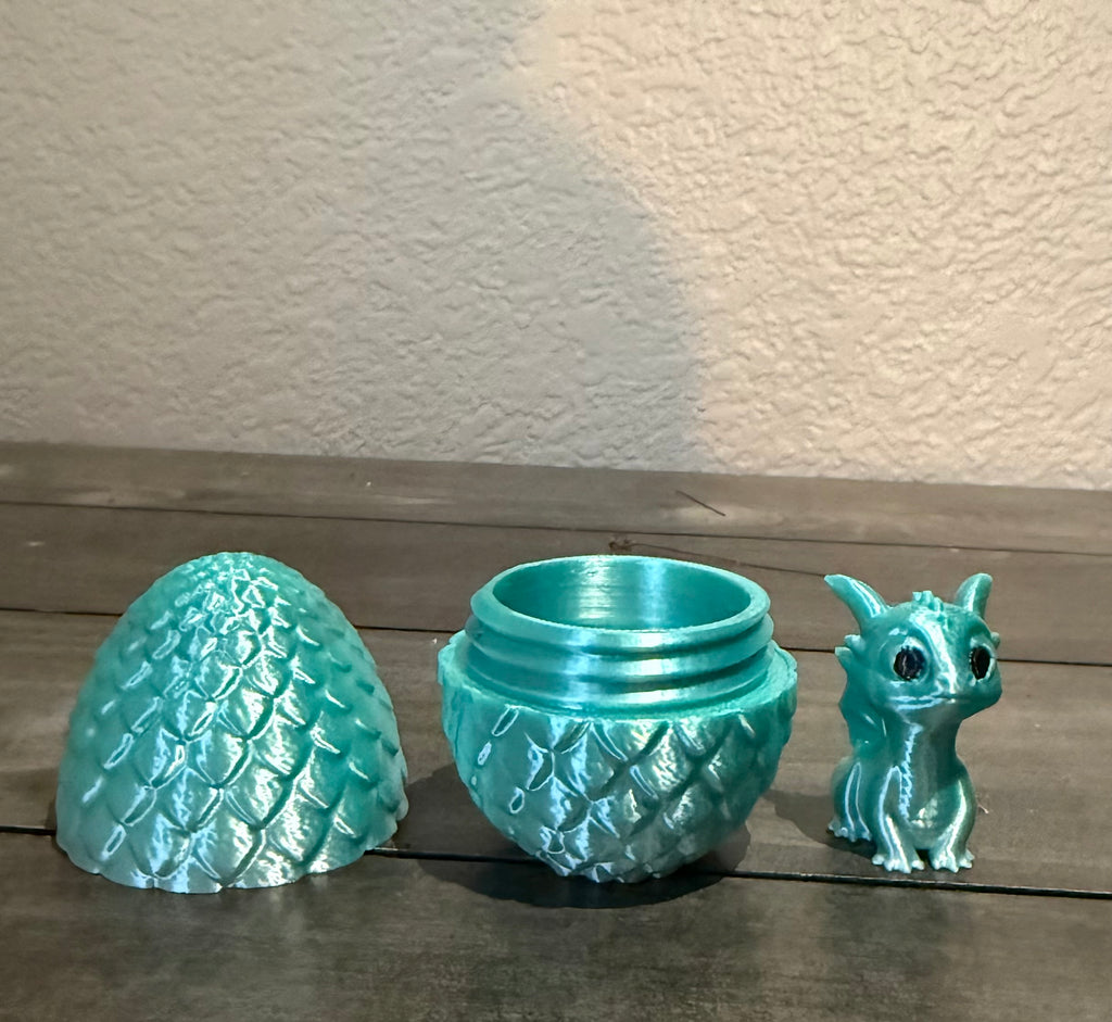 Mini Dragon Egg With Baby Dinosaur