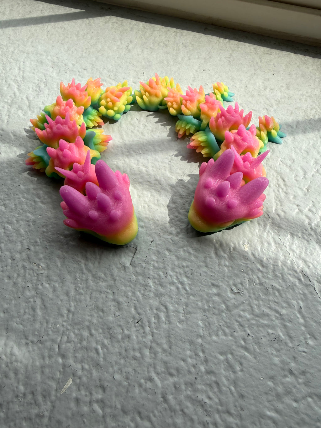 Mini Glow In Dark Baby Dragon Flexi
