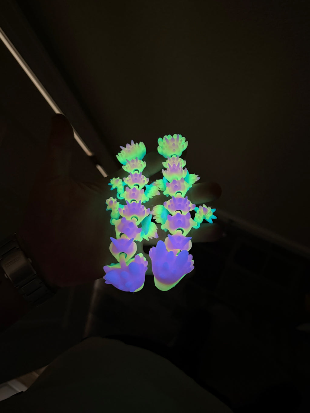 Mini Glow In Dark Baby Dragon Flexi