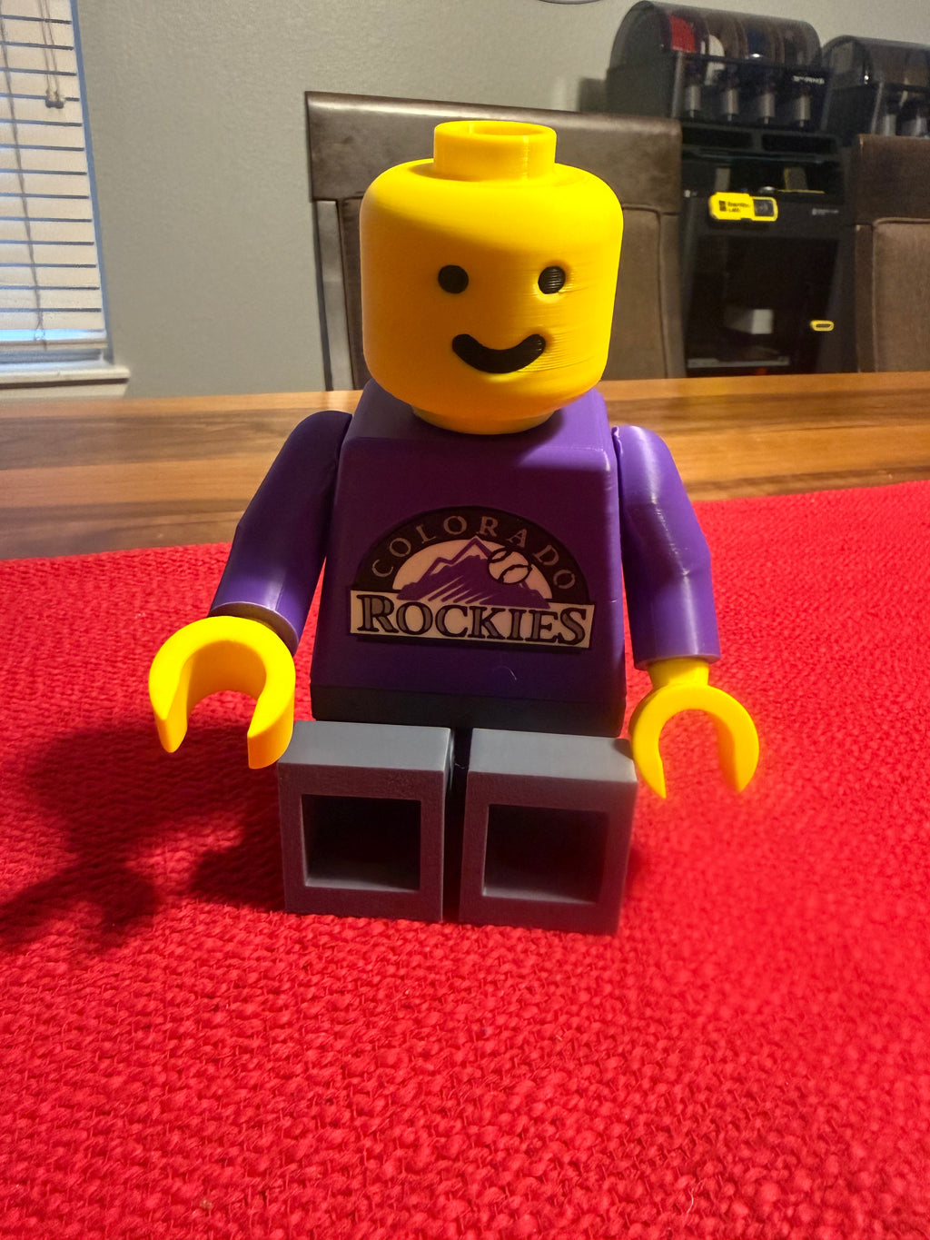 Colorado Rockies Brick Man